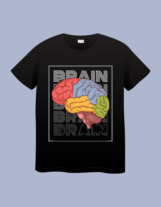 Unisex T-Shirt design Brain
